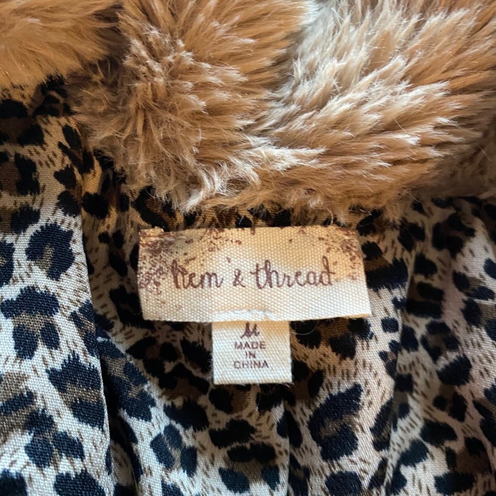 Tan EXTRA Fuzzy Jacket - Picture 6 of 7